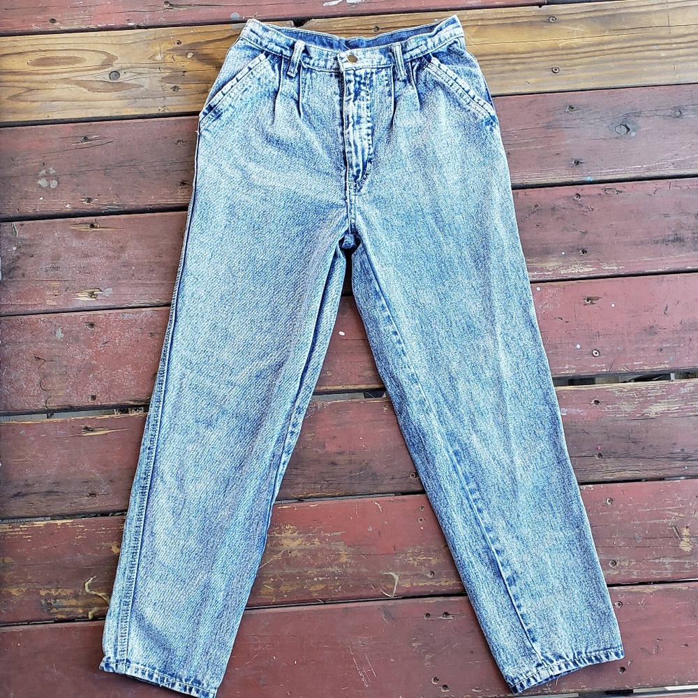 Vintage High Waist Jeans Buck Rojer Straight Leg